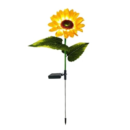 🌻☀️ Wasserdichte Solarlampen – Realistische Blütenblätter, wetterfest (IP65) und leuchten automatisch 8–12 Stunden lang ☀️🌻