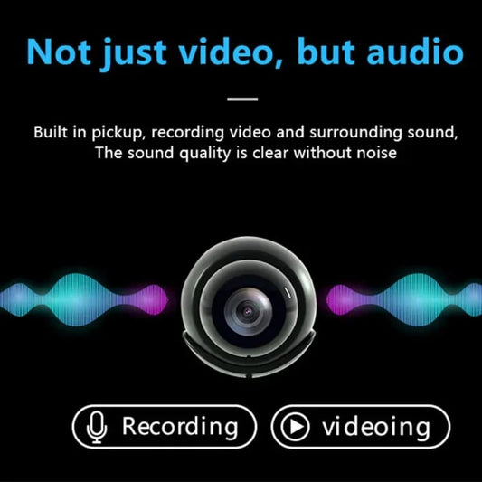 📸  1080p-Mini-Funkkamera in Münzgröße, überall installierbar, Fernüberwachung in Echtzeit per Smartphone.