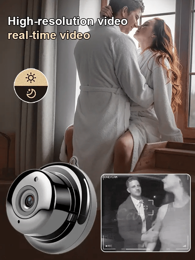 📸  1080p-Mini-Funkkamera in Münzgröße, überall installierbar, Fernüberwachung in Echtzeit per Smartphone.