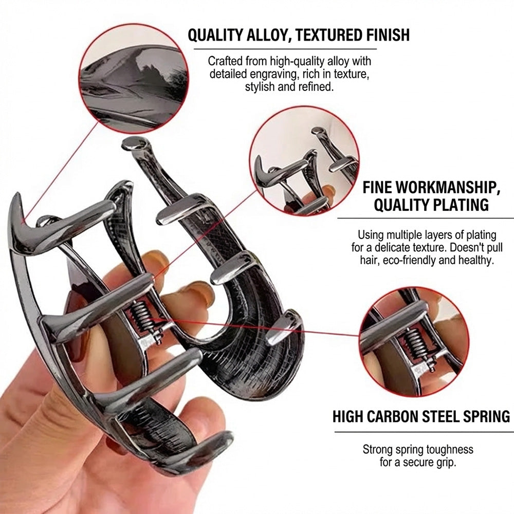 ✨ „Magischer Clip für hohen Pferdeschwanz“ – 2026 Neue hochwertige Hochsteck-Haarspange | Shark Hair Clip