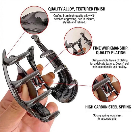 ✨ „Magischer Clip für hohen Pferdeschwanz“ – 2026 Neue hochwertige Hochsteck-Haarspange | Shark Hair Clip