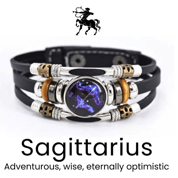 🌌 Trage dein Schicksal: Das Armband mit den 12 Sternzeichen 🌌