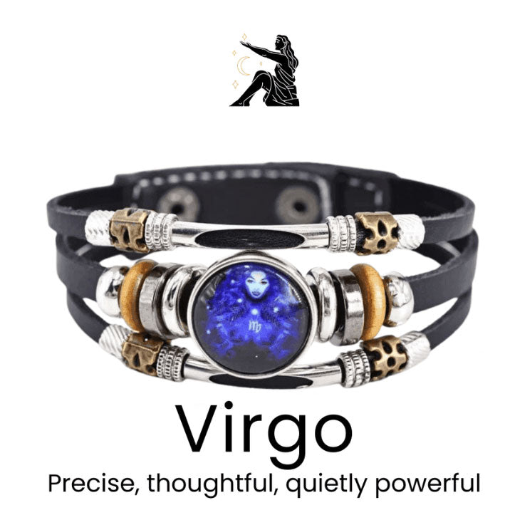 🌌 Trage dein Schicksal: Das Armband mit den 12 Sternzeichen 🌌