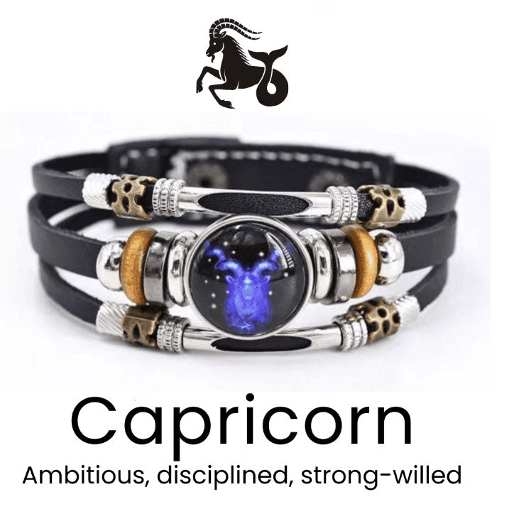 🌌 Trage dein Schicksal: Das Armband mit den 12 Sternzeichen 🌌