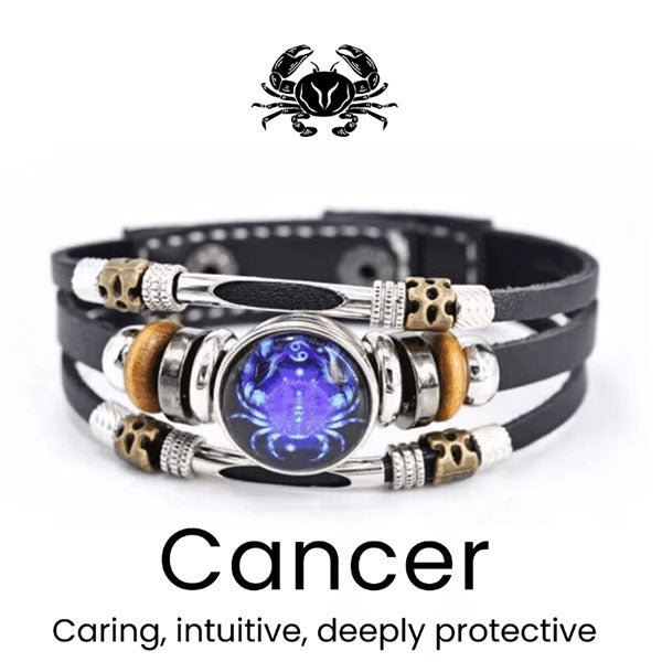 🌌 Trage dein Schicksal: Das Armband mit den 12 Sternzeichen 🌌