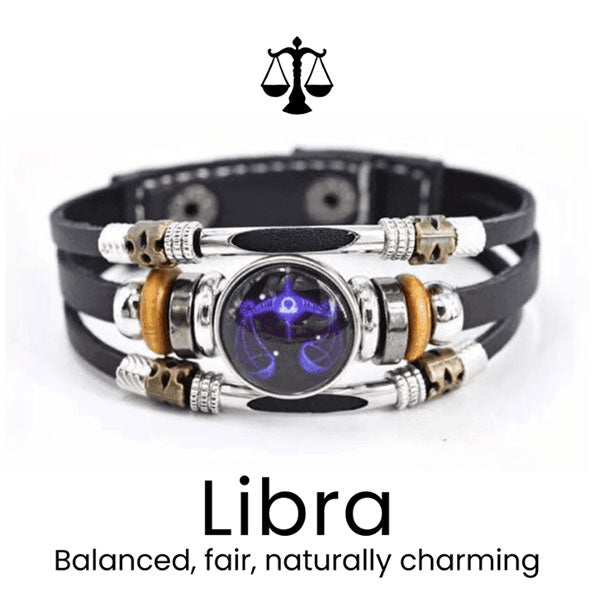 🌌 Trage dein Schicksal: Das Armband mit den 12 Sternzeichen 🌌