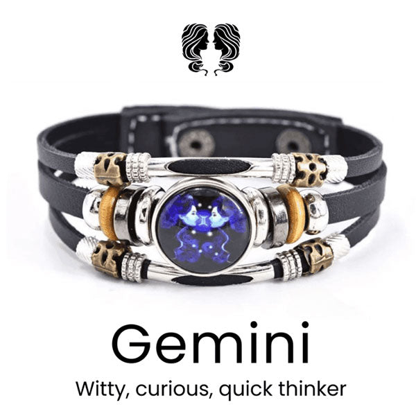 🌌 Trage dein Schicksal: Das Armband mit den 12 Sternzeichen 🌌