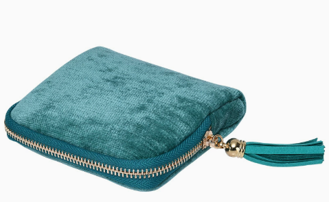📢📢 50 % RABATT!! ⏰ Kleine Reisetasche für Schmuck mit Reißverschluss – kompakt, leicht zu transportieren und perfekt für Ringe, Ohrringe und Halsketten