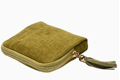 📢📢 50 % RABATT!! ⏰ Kleine Reisetasche für Schmuck mit Reißverschluss – kompakt, leicht zu transportieren und perfekt für Ringe, Ohrringe und Halsketten