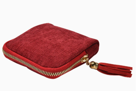 📢📢 50 % RABATT!! ⏰ Kleine Reisetasche für Schmuck mit Reißverschluss – kompakt, leicht zu transportieren und perfekt für Ringe, Ohrringe und Halsketten