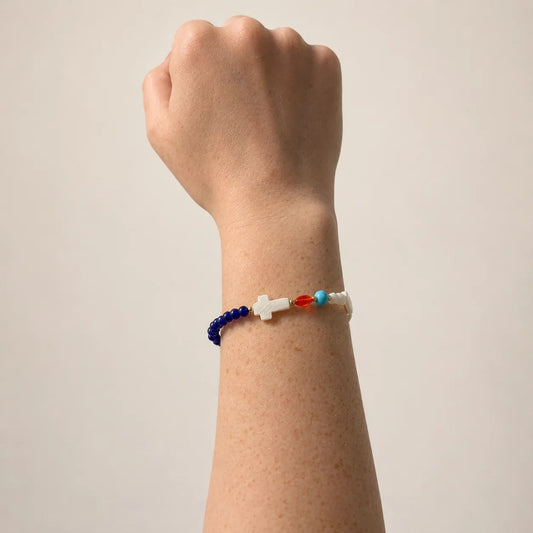 ✝️🙏Handgefertigtes „Jesus-Armband“ mit einer Geschichte