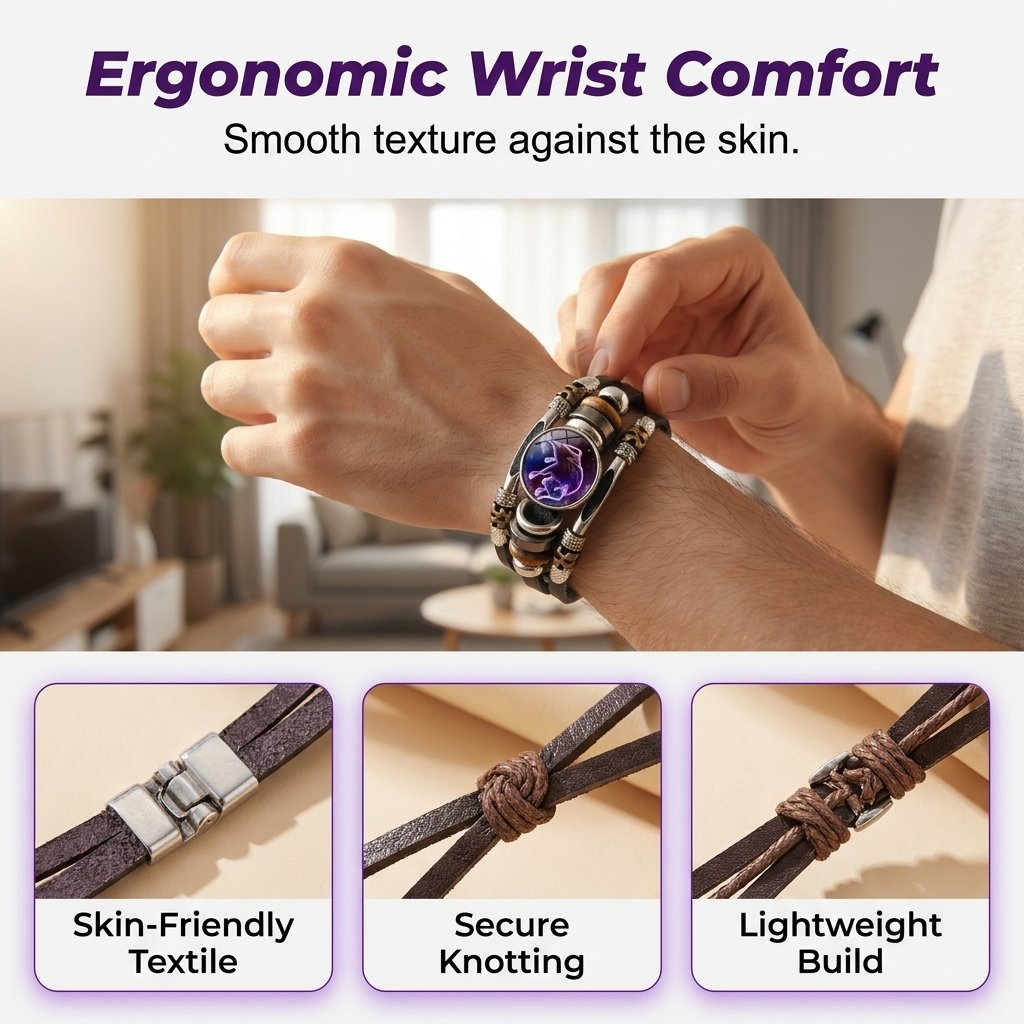 🌌 Trage dein Schicksal: Das Armband mit den 12 Sternzeichen 🌌