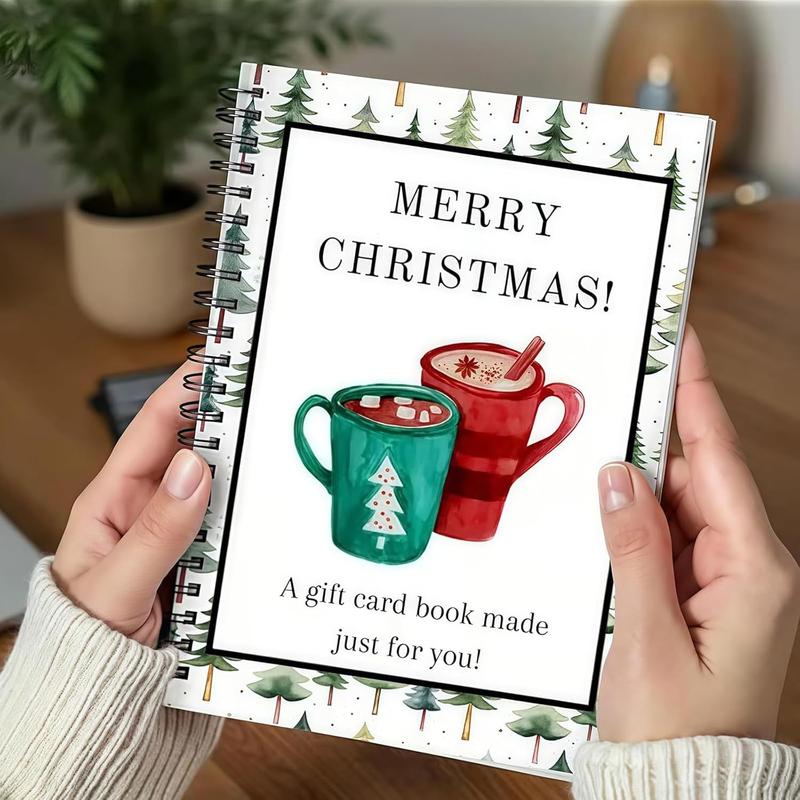 🔥🎁70 % RABATT!!! – Bereit für Weihnachten! 🎅 Weihnachtskartenheft – 👍 DIY-Heft mit Spiralbindung für Weihnachtskarten