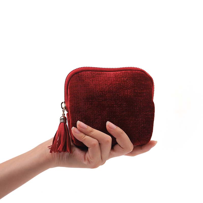 📢📢 50 % RABATT!! ⏰ Kleine Reisetasche für Schmuck mit Reißverschluss – kompakt, leicht zu transportieren und perfekt für Ringe, Ohrringe und Halsketten