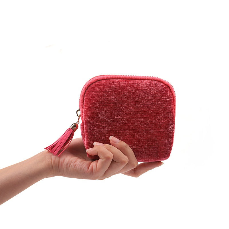 📢📢 50 % RABATT!! ⏰ Kleine Reisetasche für Schmuck mit Reißverschluss – kompakt, leicht zu transportieren und perfekt für Ringe, Ohrringe und Halsketten